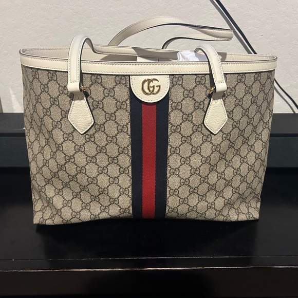 Gucci Handbags - GUCCI OPHIDIA MEDIUM TOTE BAG